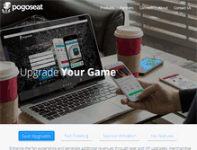 Tablet Screenshot of pogoseat.com